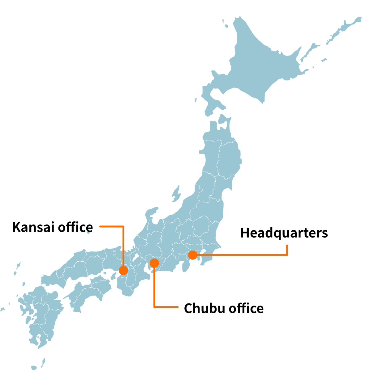 japan map