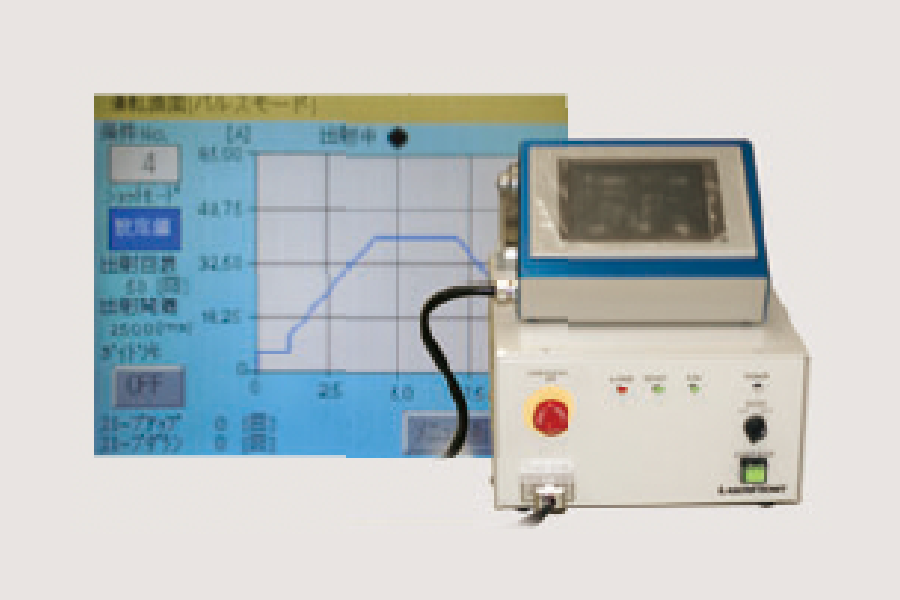 Output waveform control unit and temperature measuring sensor